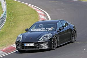 SPIED: Porsche Panamera Facelift Gets A Workout At The 'Ring