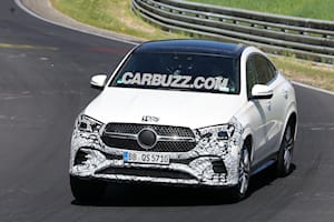 Updated Mercedes-Benz GLE Coupe Spied At The Nurburgring
