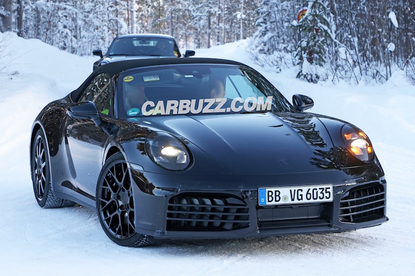 Spy Shots








                        0







            Porsche 911 Carrera Convertible And Coupe Reveal More Production Elements



Is the new front bumper an improvement? Or a step in a wrong direction?