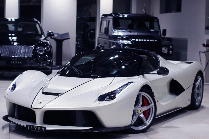 This Stunning White LaFerrari Aperta Has Only Driven 60 Miles | CarBuzz