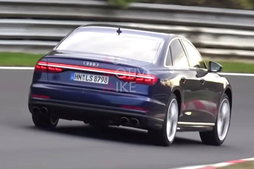 2020 Audi S8 Runs Buck Naked Around The Ring Carbuzz