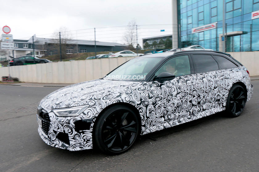 Is This The Us Bound Audi Rs6 Avant Carbuzz