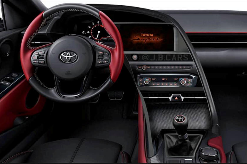 This Is What The New Supra's Cockpit Should Look Like CarBuzz