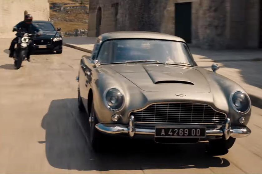 Aston Martin DB5 Takes A Beating In James Bond 'No Time To Die