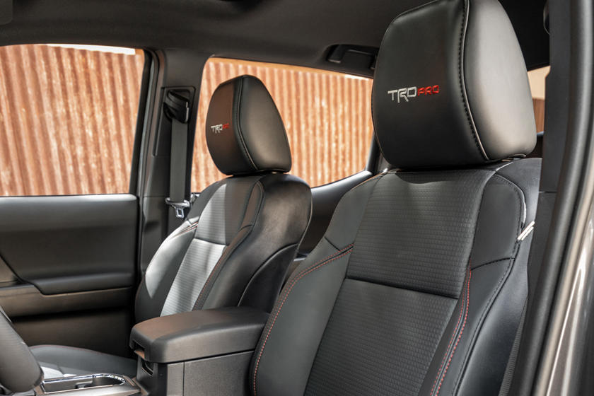 2020 Toyota Tacoma Review Trims Specs New Interior Features Exterior Design And Specifications Carbuzz - Leather Seat Covers For 2010 Toyota Tacoma