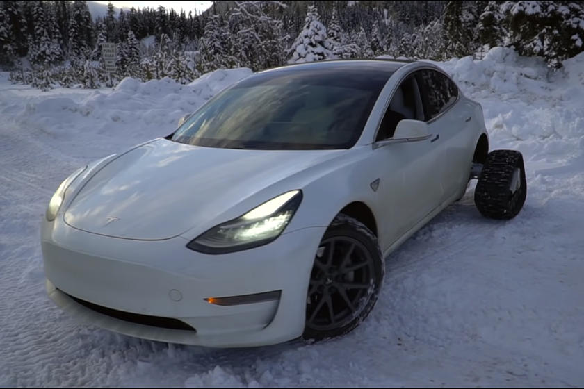 This Is The Weirdest Tesla Model 3 Mod Weve Seen Yet Carbuzz