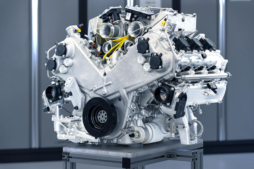 Aston Martin Hybrid 3.0-liter V6 Engine
