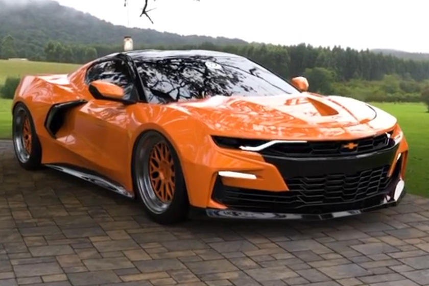 This Is The MidEngine Chevrolet Camaro Of Our Dreams CarBuzz