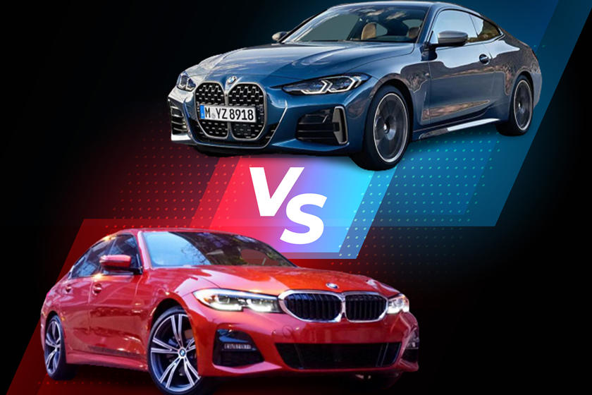  Comparación de estilo Serie BMW vs.  Serie BMW