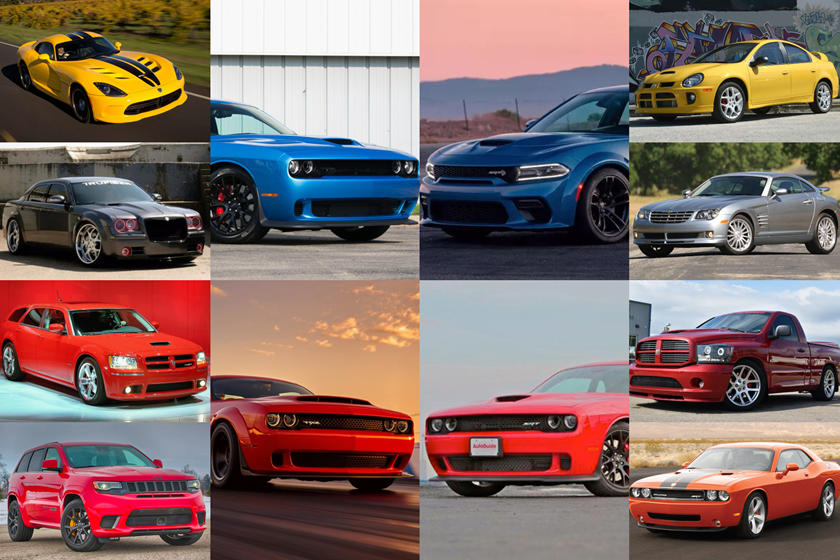 dodge models history History Of SRT In 5 Vehicles  CarBuzz
