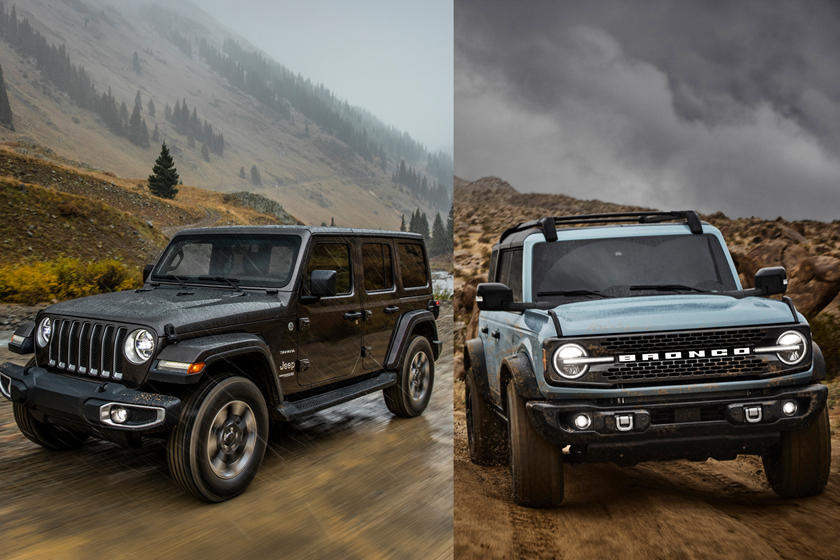 Ford Bronco Vs. Jeep Wrangler: How Do They Compare? | CarBuzz