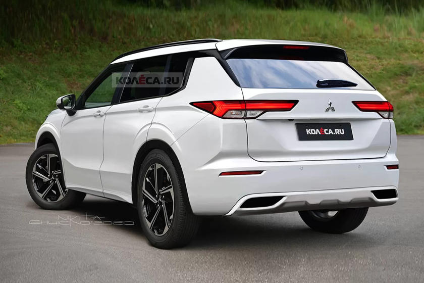 The 2021 Mitsubishi Outlander Could Look Like This | CarBuzz