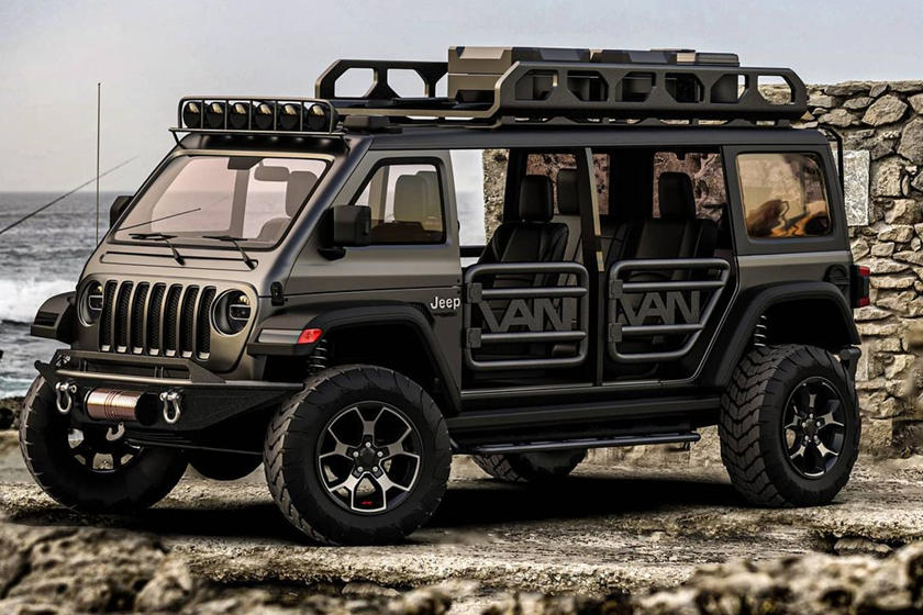 Jeep Wrangler-Based Minivan Is An 