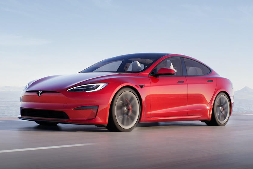 2021 Tesla Model S Plaid Vue de face Conduite