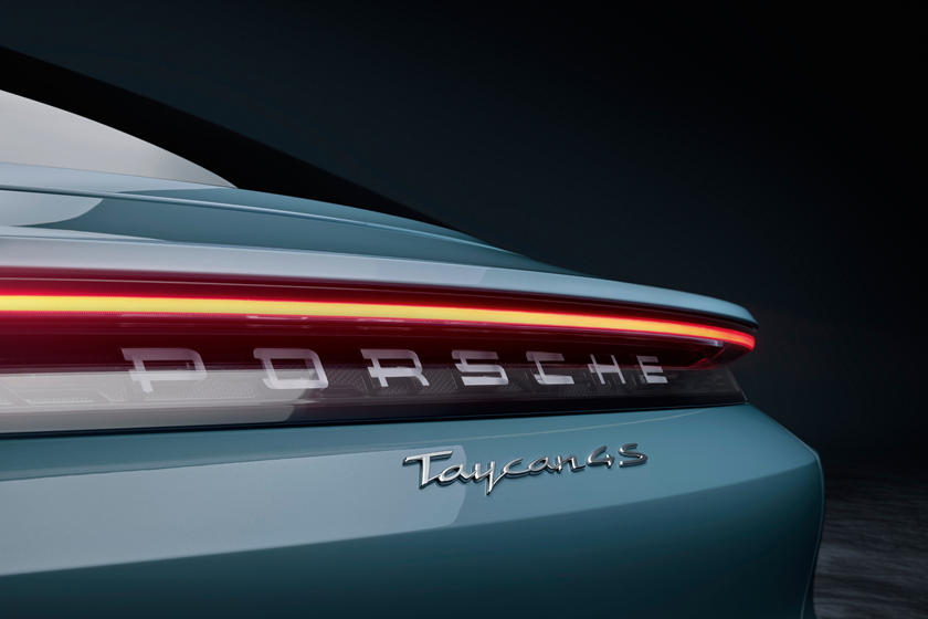Pare-chocs arrière Porsche Taycan 4S 2020-2021