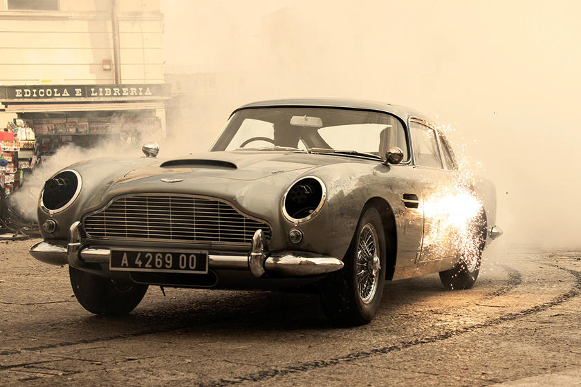 Aston Martin Chase In Latest 007 Film Required 8,400 Gallons Of Soda |  CarBuzz