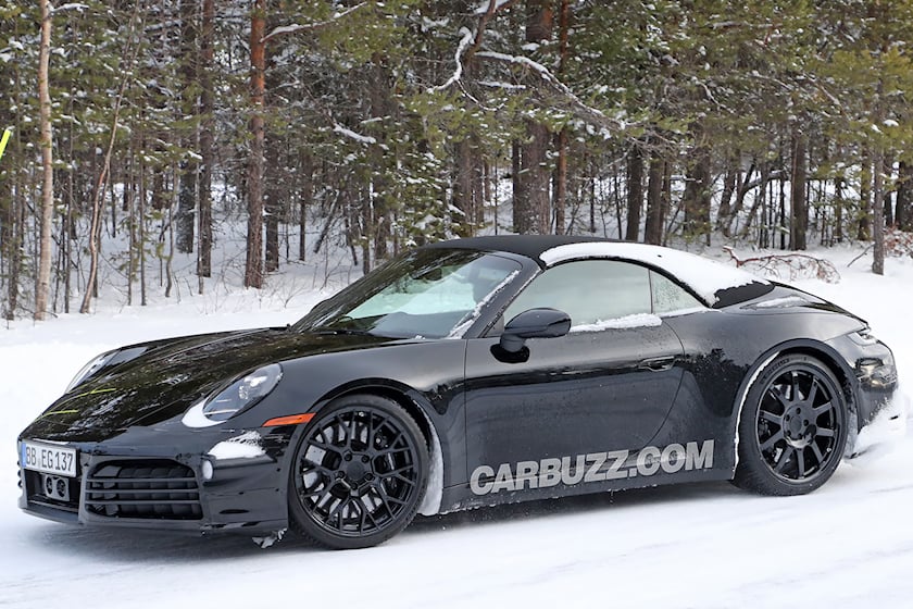 2023 Porsche 911 Carrera Convertible Receiving Slick New Styling | CarBuzz