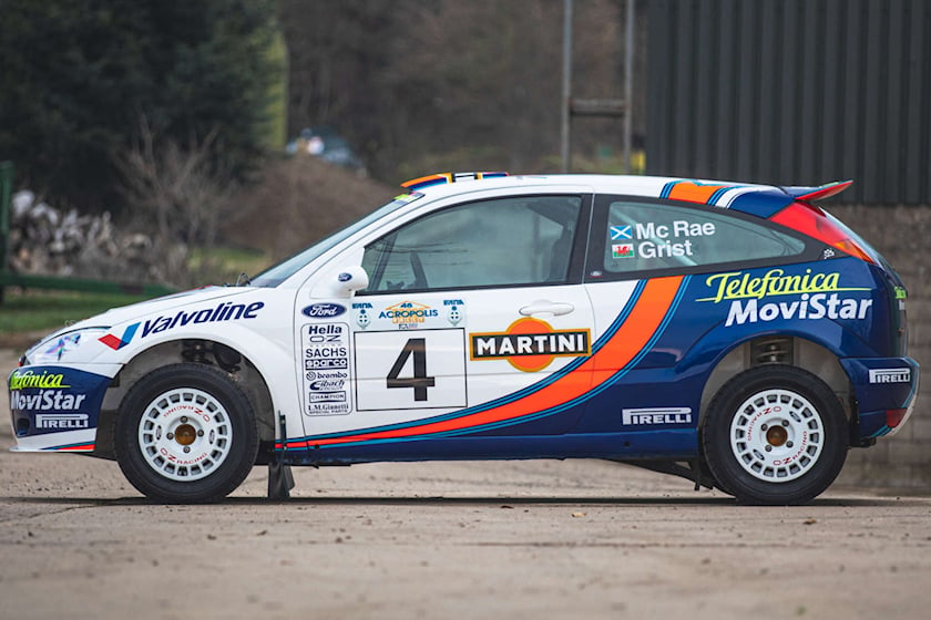  El icónico Ford Focus Rally Car de Colin McRae se venderá por mucho dinero