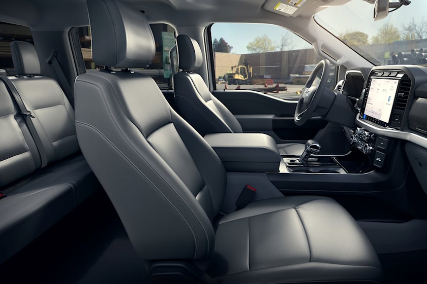 2022 Ford F-150 Lightning Pro Interior Overview