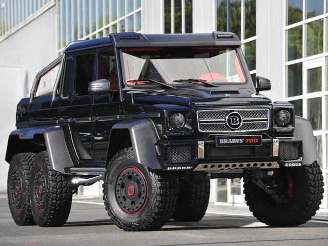 Brabus Unveils Mercedes G63 Amg 6x6 Based Monster Carbuzz