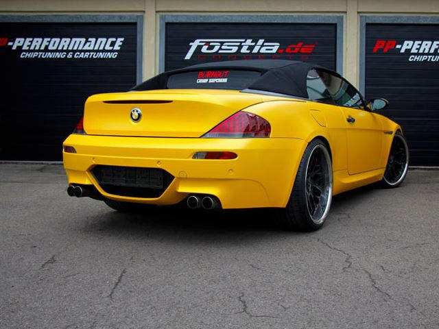 Yellow-Wrap First-Gen BMW M6 Cabrio Makes 537HP | CarBuzz