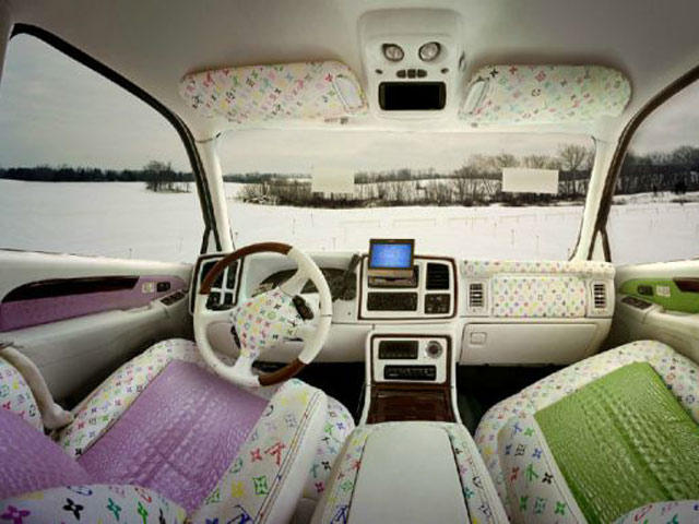 Louis Vuitton and Burberry Car Interiors: Too Much of a Good Thing?
