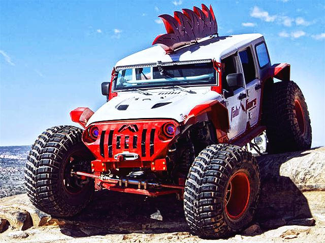 This Heavily Modified Jeep Is So Badass They Gave It A Mohawk | CarBuzz