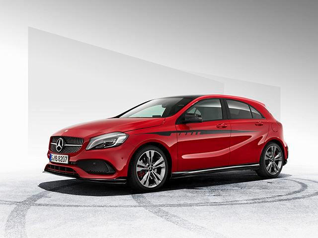 Mercedes Benz Gives Its Smallest Model A Sportier Look Carbuzz