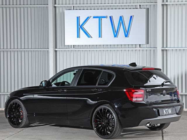 Black And White Bmw 1 Series By Ktw Tuning Carbuzz