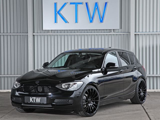 Black And White Bmw 1 Series By Ktw Tuning Carbuzz