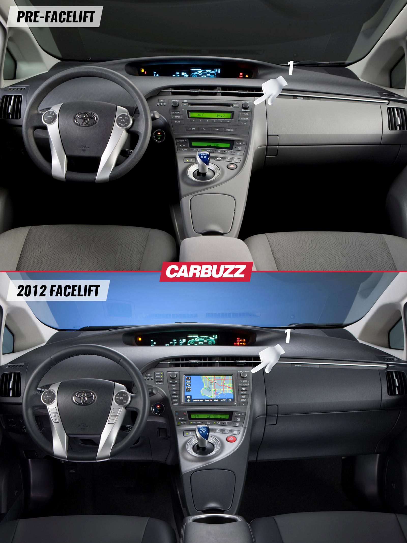 2012-2015 Toyota Prius C Hybrid Battery Temperature Sensor Assembly